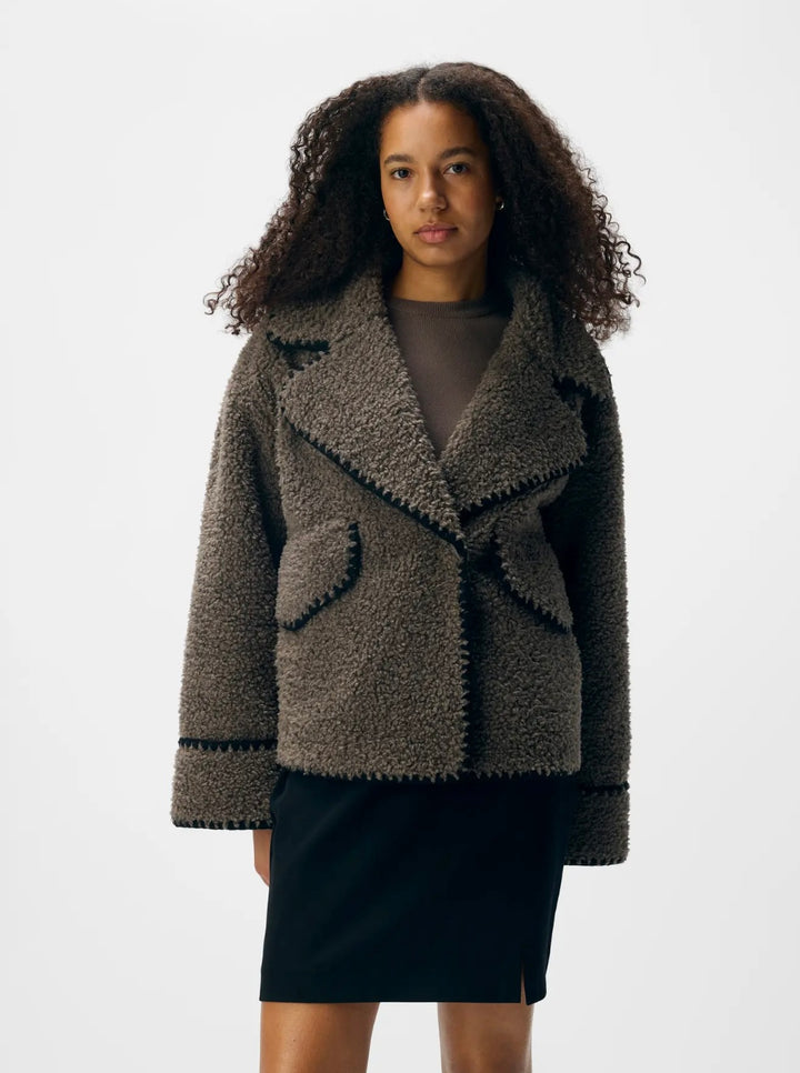 SHIREN - Jacket - Morel
