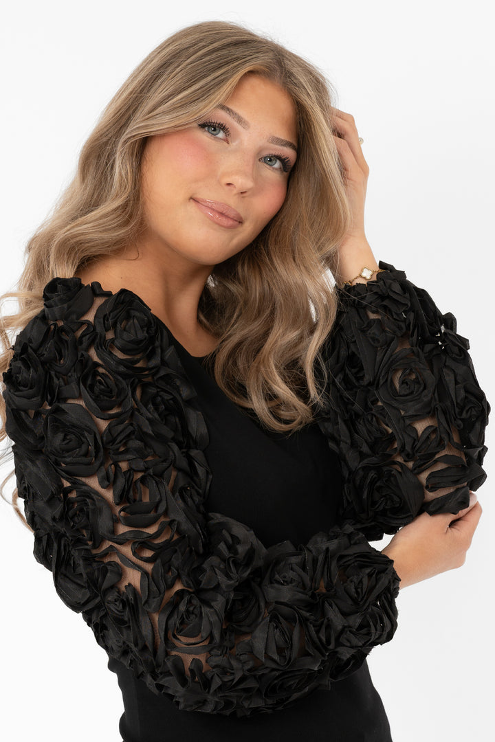 AMELIE - Top - Black