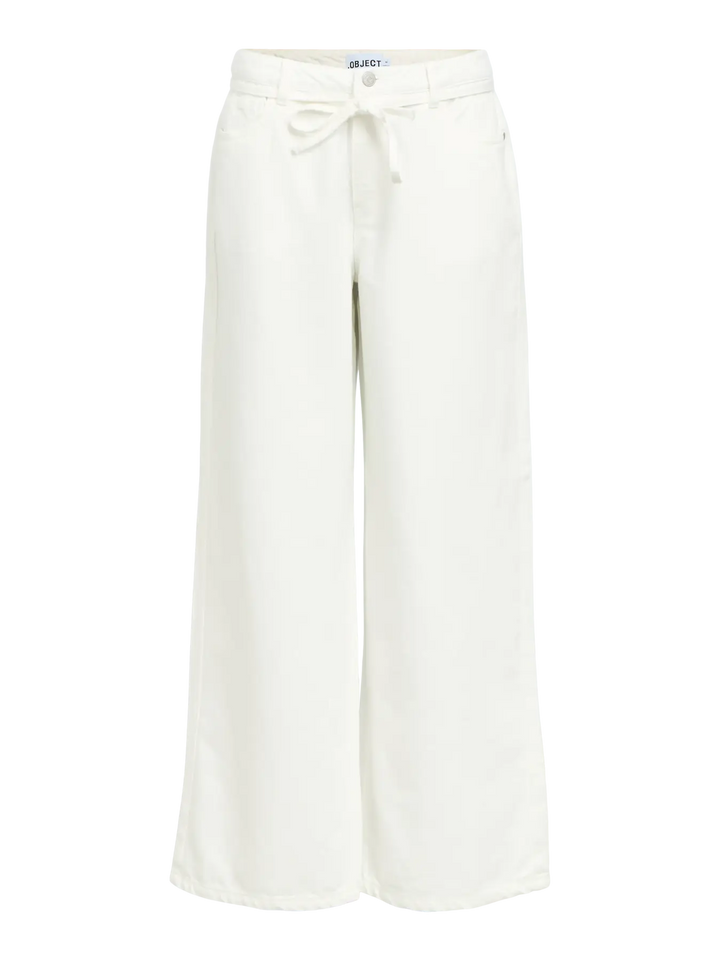 OBJECT - Rosie Wide Jeans - White