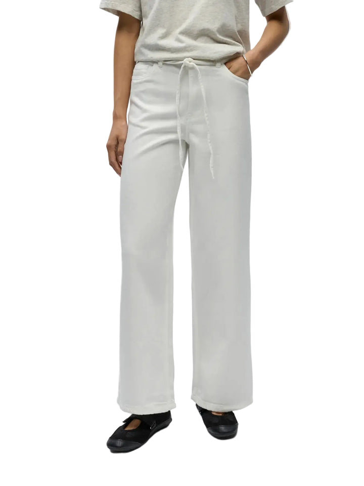 OBJECT - Rosie Wide Jeans - White