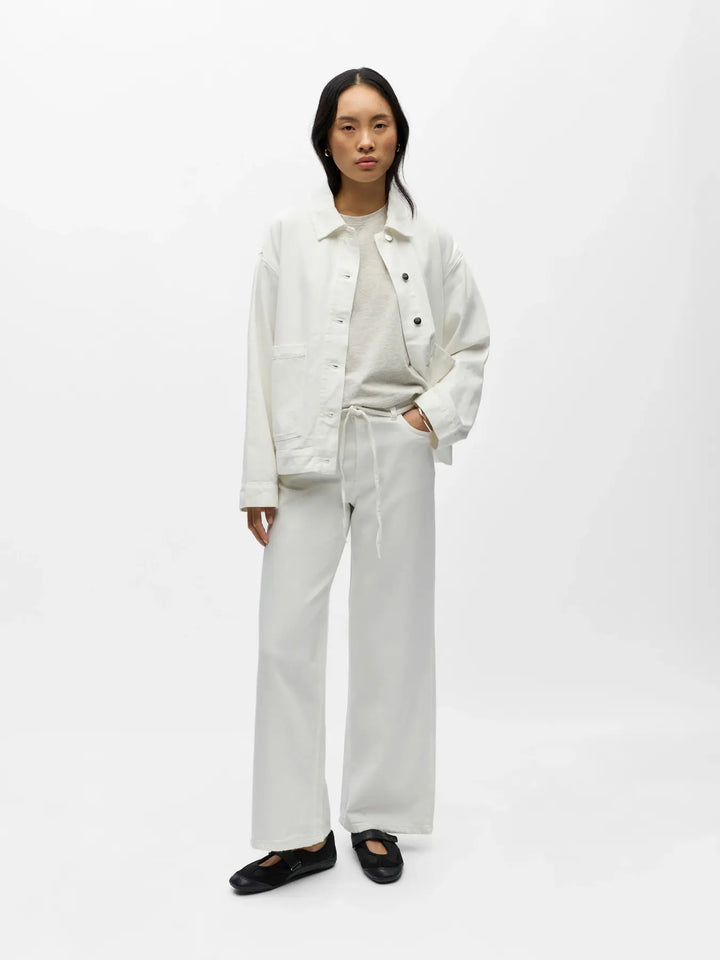 OBJECT - Rosie Wide Jeans - White