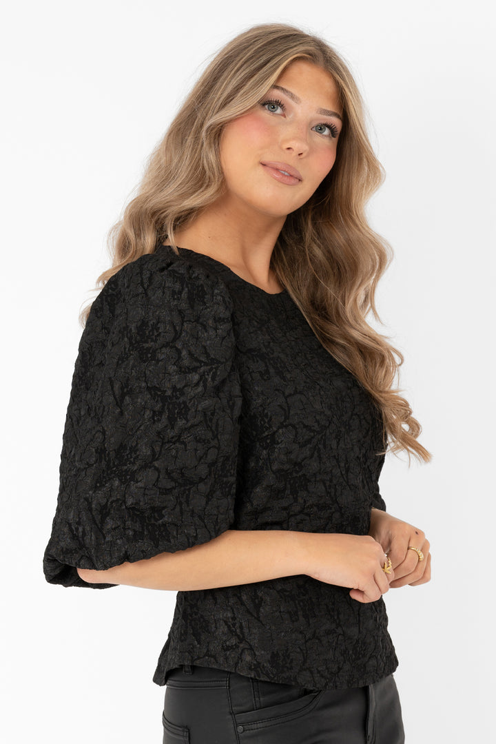 BELORA - Blouse - Black