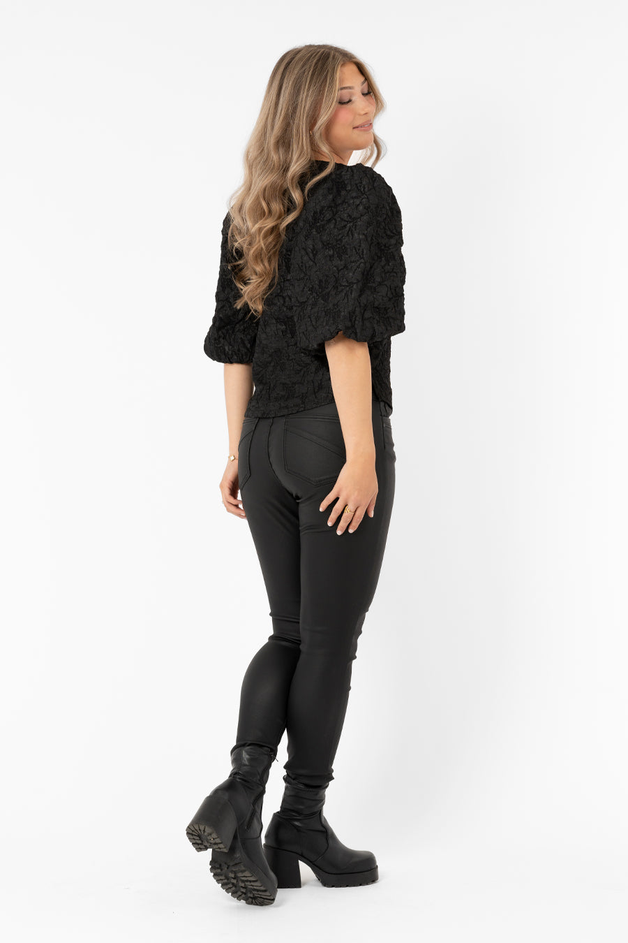 BELORA - Blouse - Black