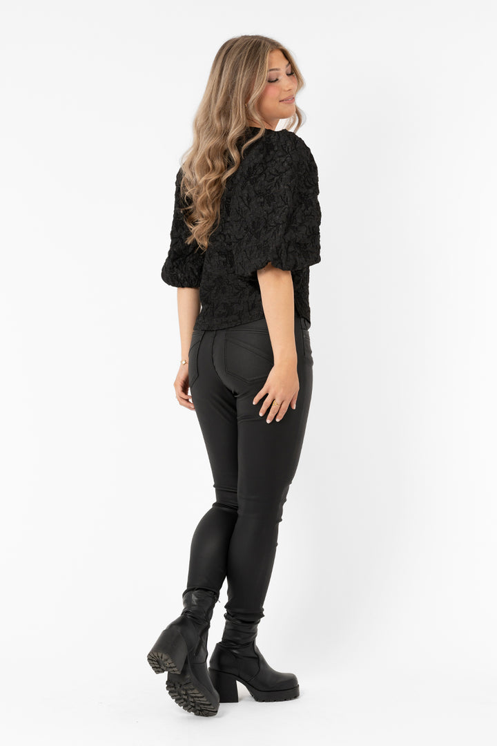 BELORA - Blouse - Black
