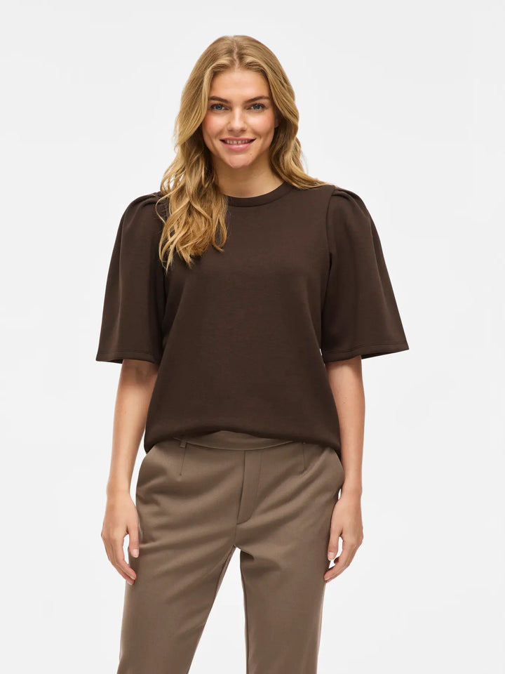 REFLECT - 2/4 Sweatshirt - Coffee Bean