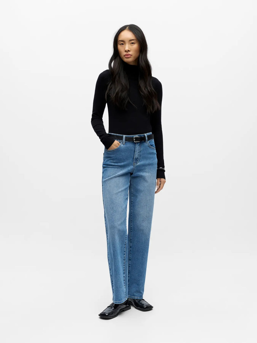 OBJECT - Elia Straight Jeans - Light Blue