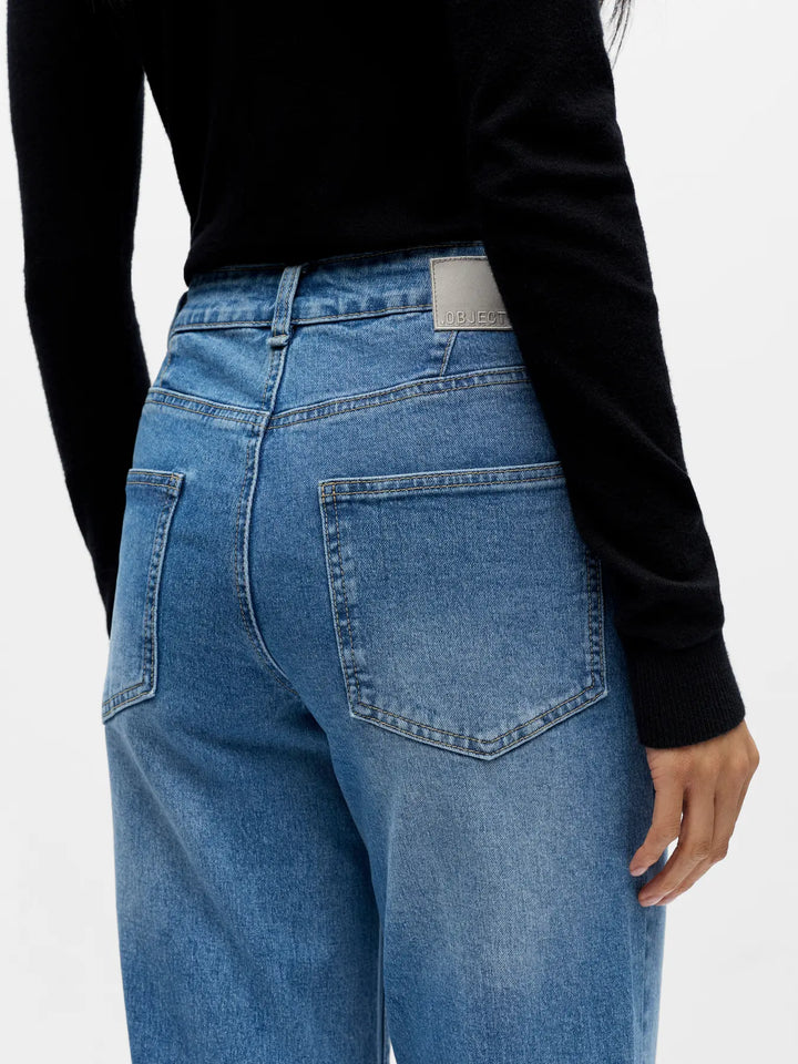 OBJECT - Elia Straight Jeans - Light Blue