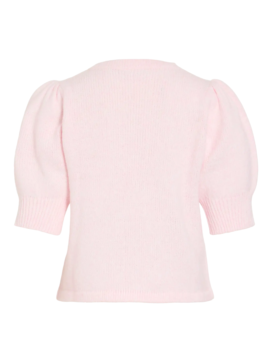 BIBBI - Short Knit Tee - Pink Melange