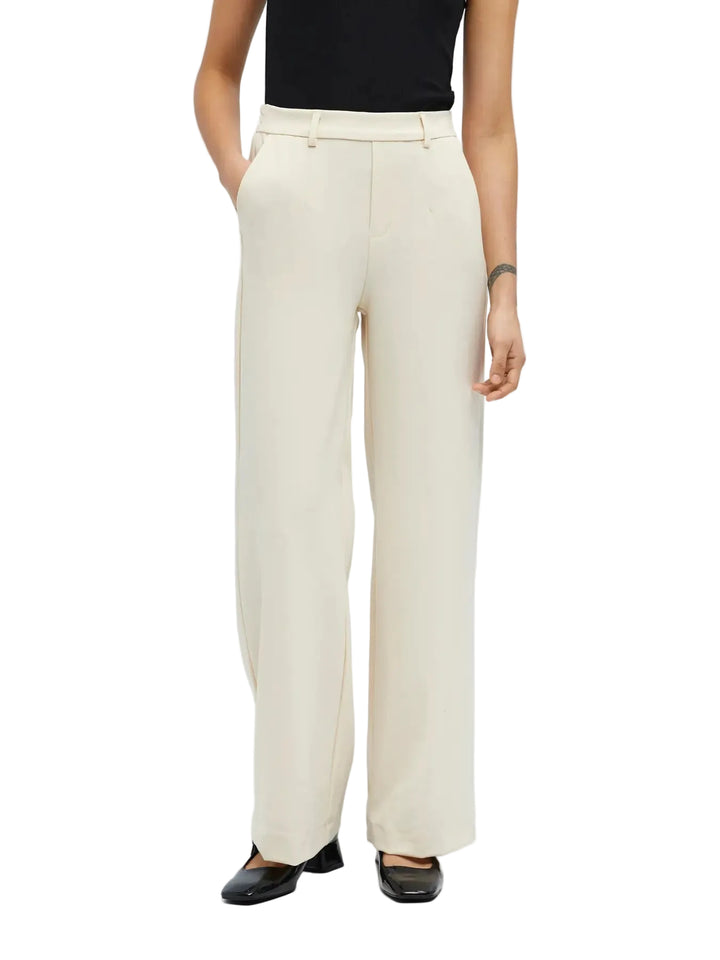 OBJECT - Lisa Wide Pants - Sandshell