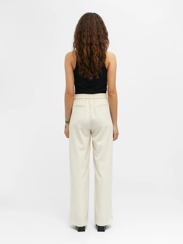OBJECT - Lisa Wide Pants - Sandshell