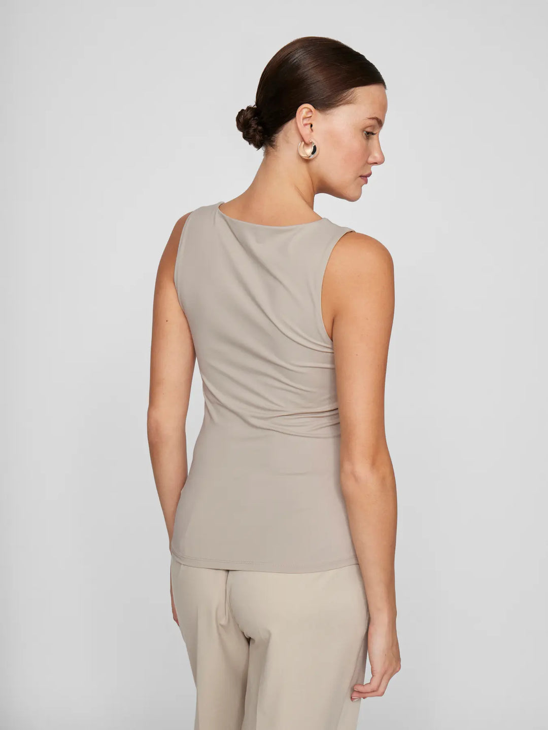 KENZA - Tank Top - Beige