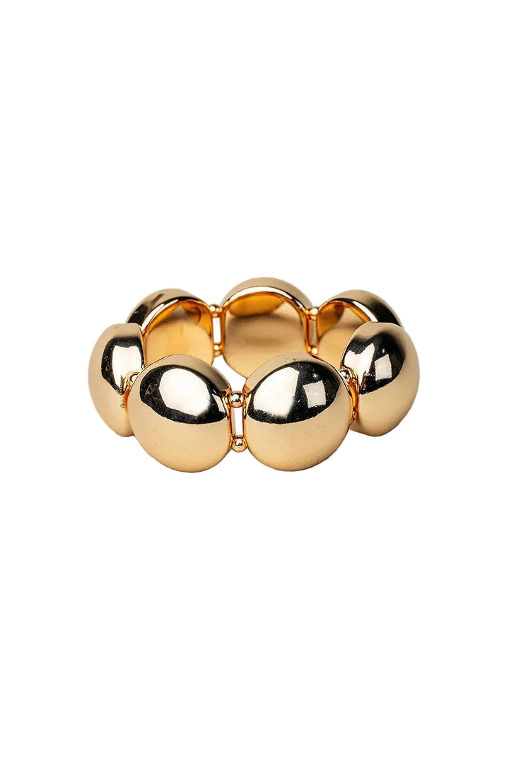 BOW 19 - Big Cuff Bracelet - Gold