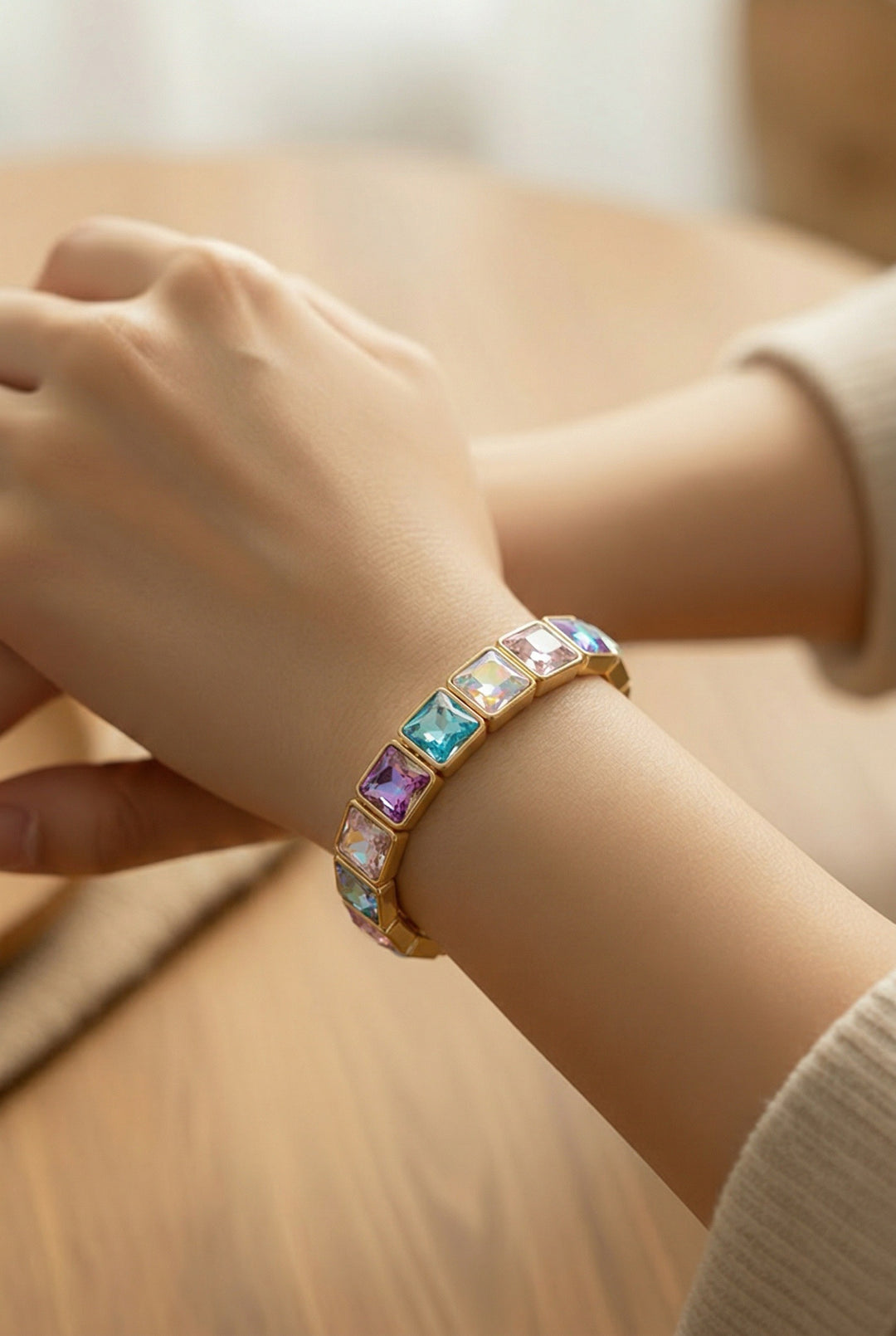 HONEY & HAZE -  I´m Obsessed - Bracelet - Multi Pastell