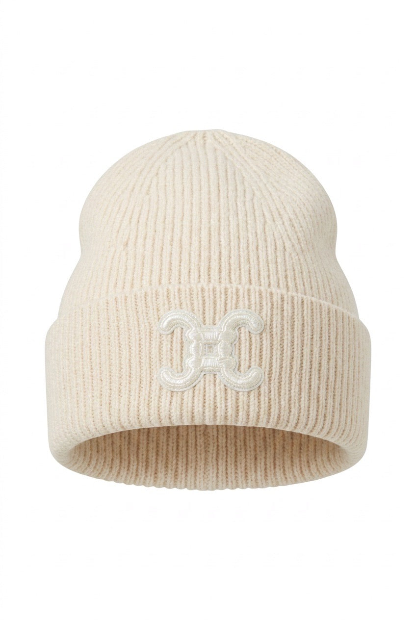 NELLY - Beanie Rib - Beige