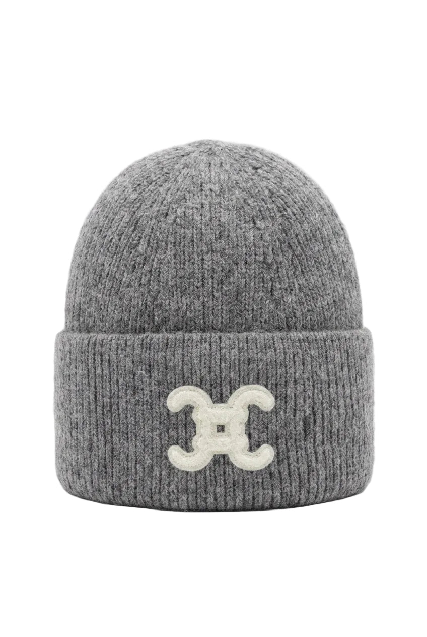 NELLY - Beanie Rib - Grey