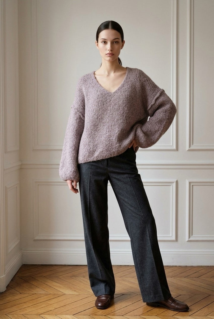Molly - Oversized Jumper  - Mullvad