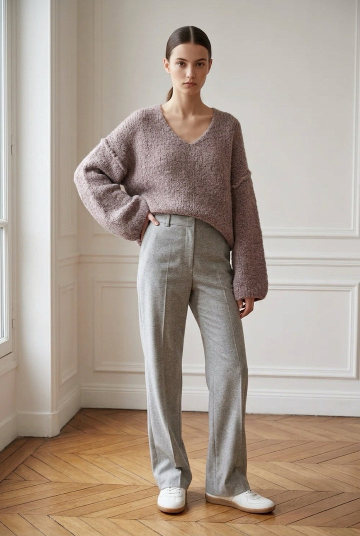 Molly - Oversized Jumper  - Mullvad