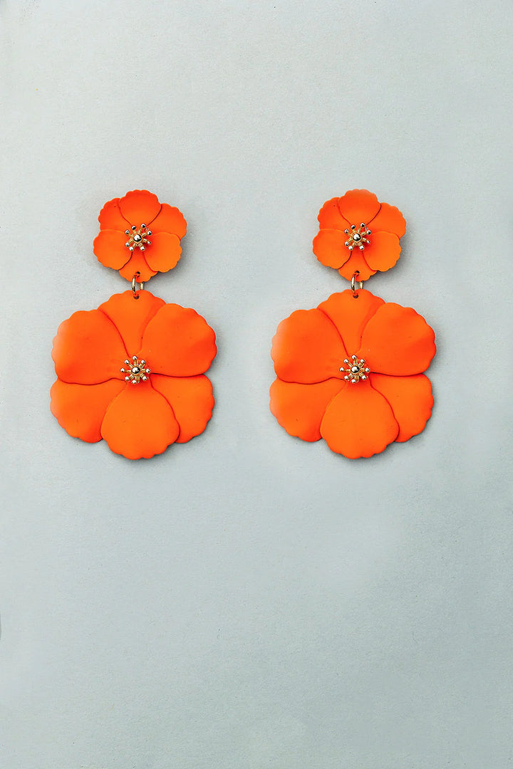 BOW 19 - Twin Flower - Orange