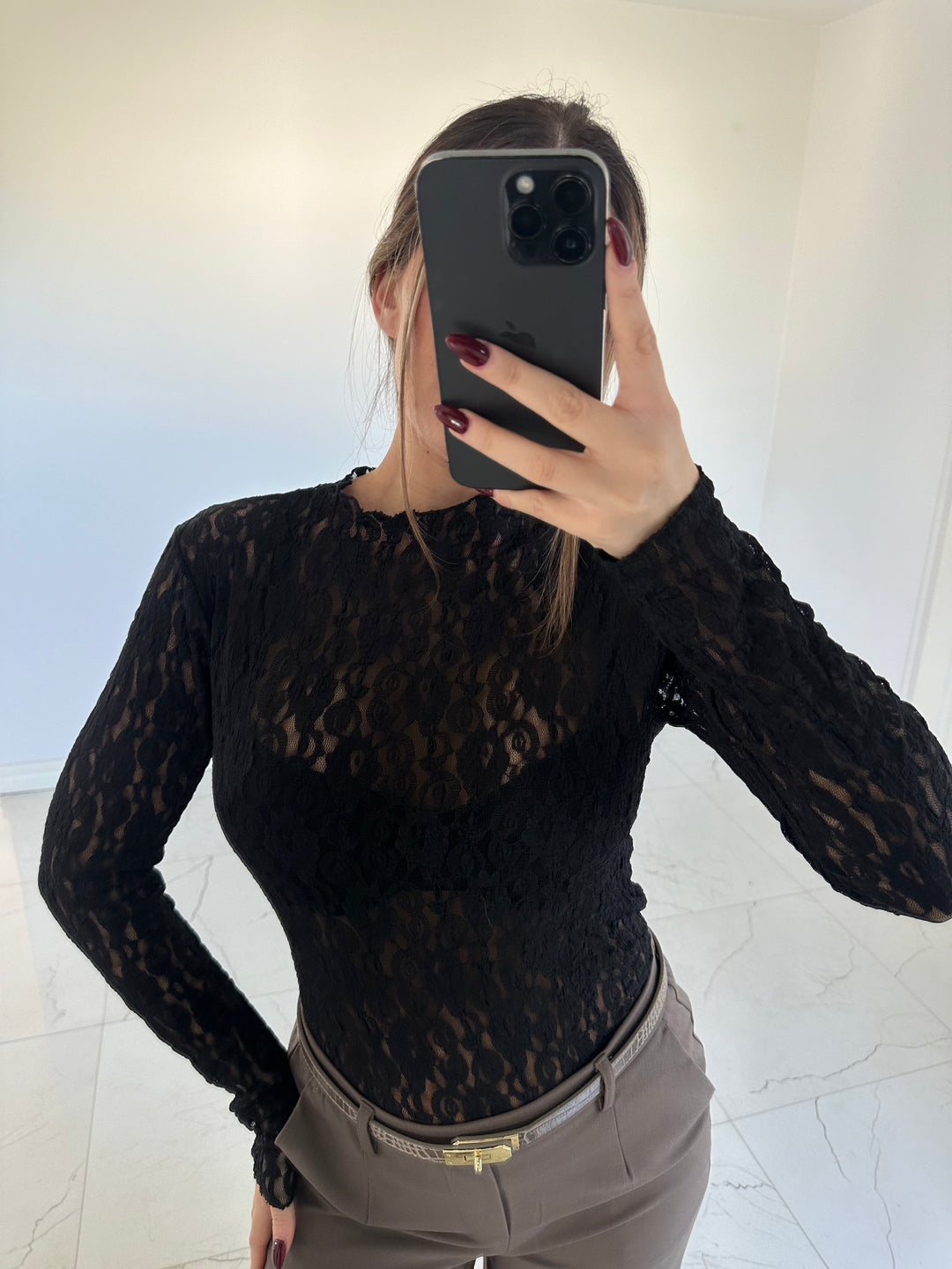 IZZY - Spetstopp - Black