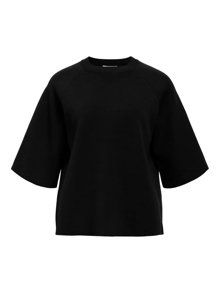 REYNARD - 2/4 Knit Pullover - Black