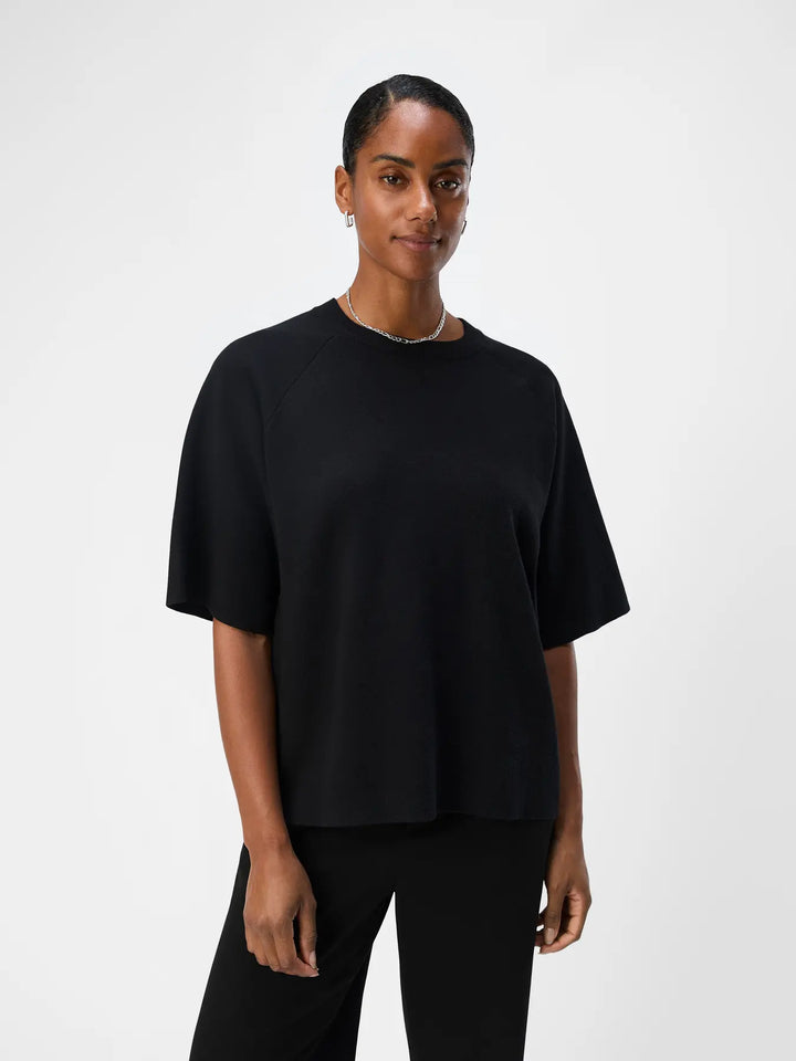 REYNARD - 2/4 Knit Pullover - Black