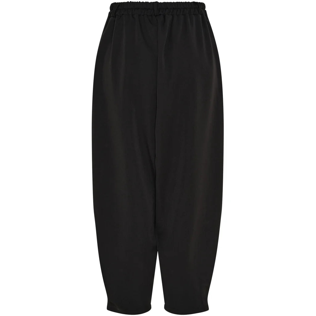 MARTA - Fienna Barrel Pants - Black