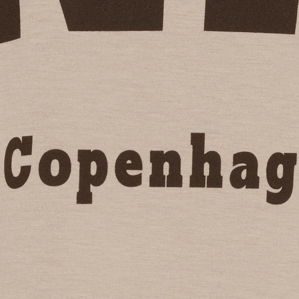 MARTA - Hibiscus Sweatshirt - Beige/Brun