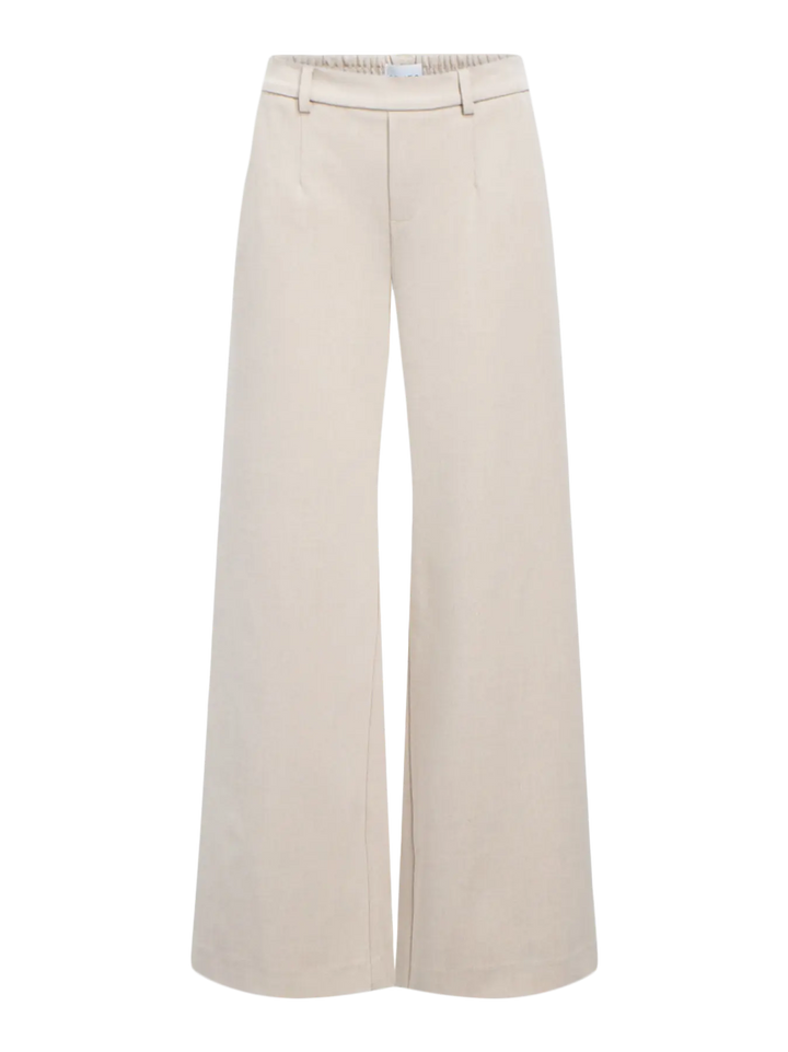 OBJECT - Lisa Wide Pants - Humus Melange