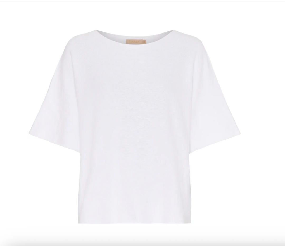 MARTA - Sia Soft Knit - Vit