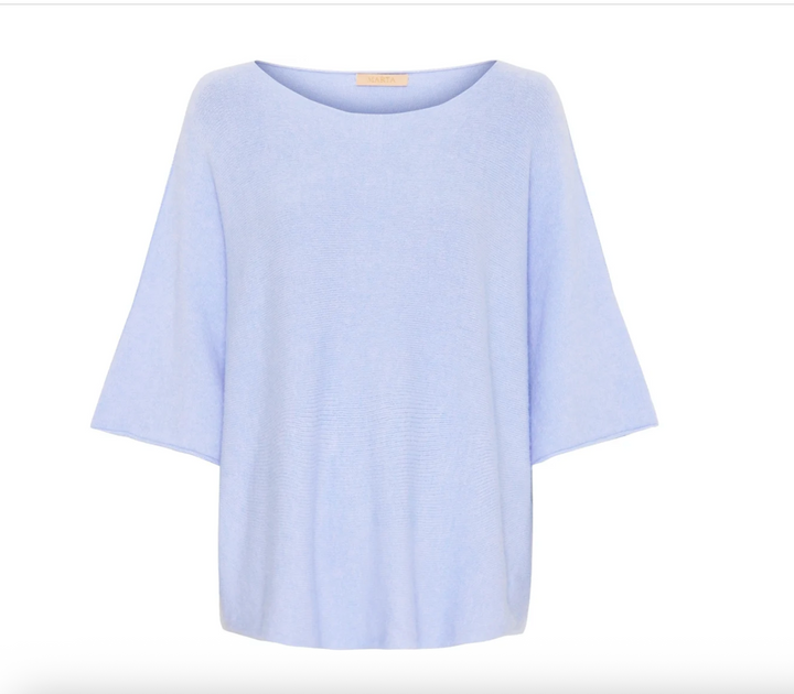 MARTA - Sia Soft Knit - Celeste