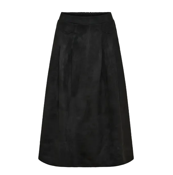 MARTA - Nandina Mocka Skirt - Black
