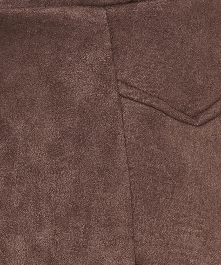 MARTA - Nandina Mocka Skirt - Brown
