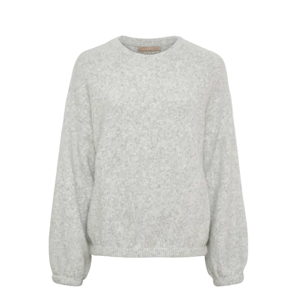MARTA - Aviva Knit - Grey Melange