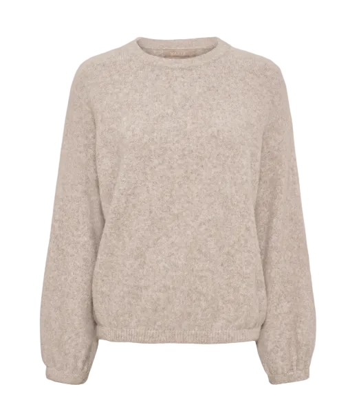 MARTA - Aviva Knit - Beige Melange