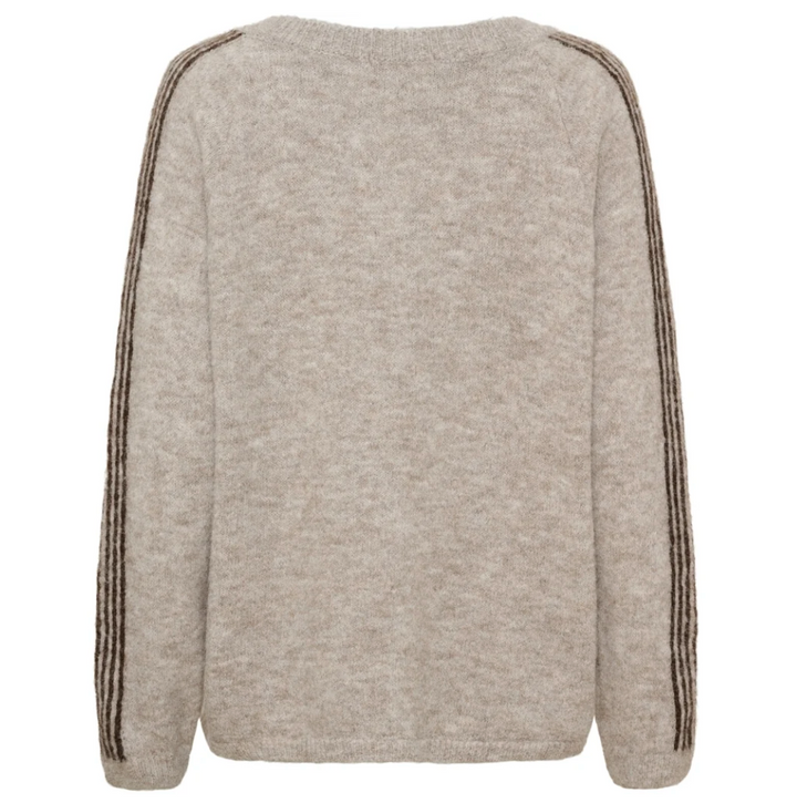 MARTA - Vellie Knit Cardigan - Fango