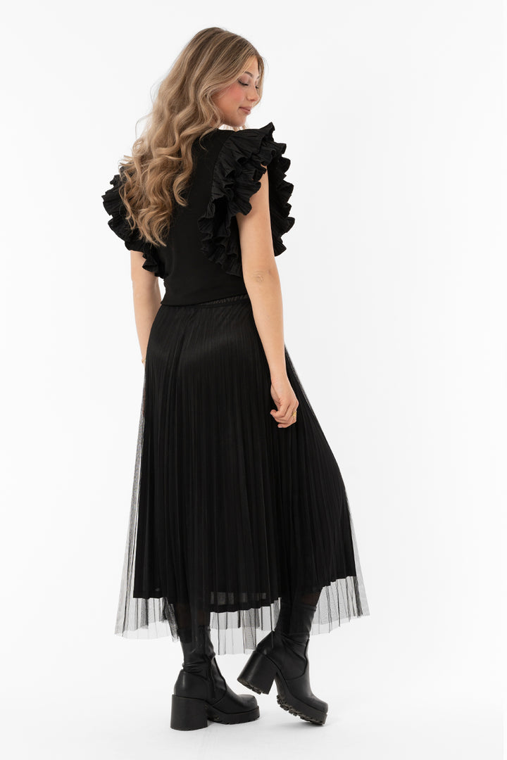 VIVIENNE - Top - Black