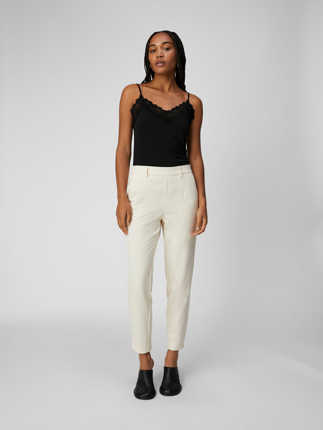 LISA - Slim Pants - Sandshell