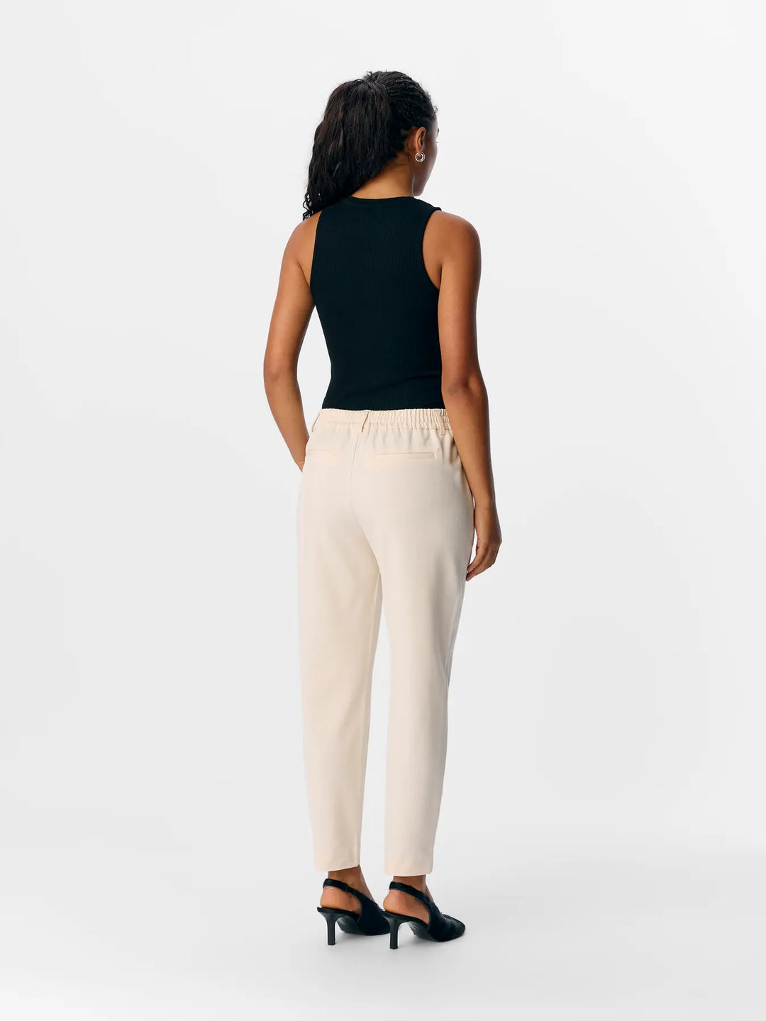 OBJECT - Lisa Slim Ankel Pants - Sandshell