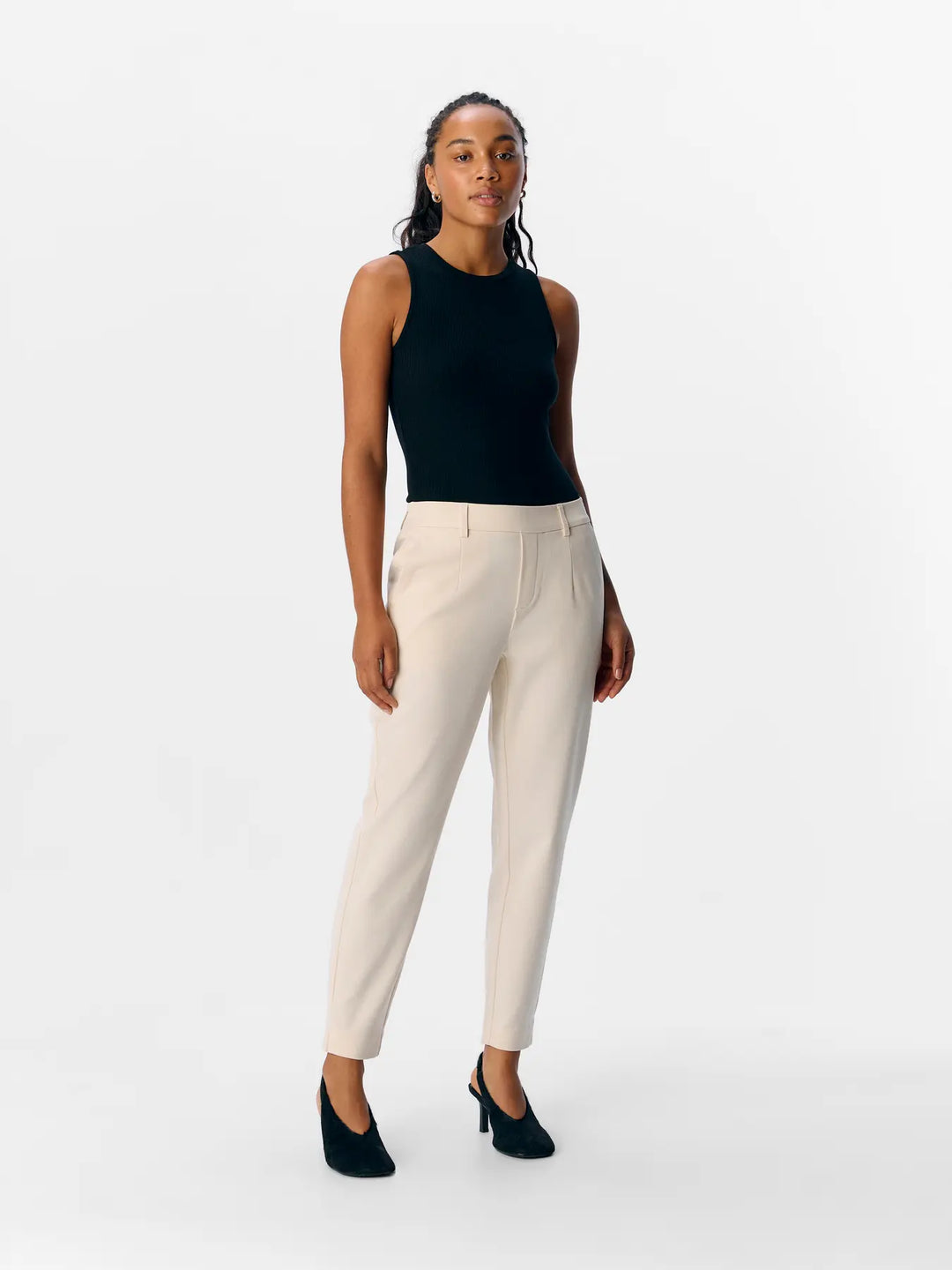 OBJECT - Lisa Slim Ankel Pants - Sandshell
