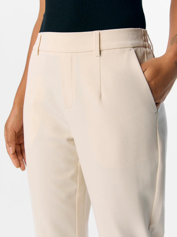 OBJECT - Lisa Slim Ankel Pants - Sandshell