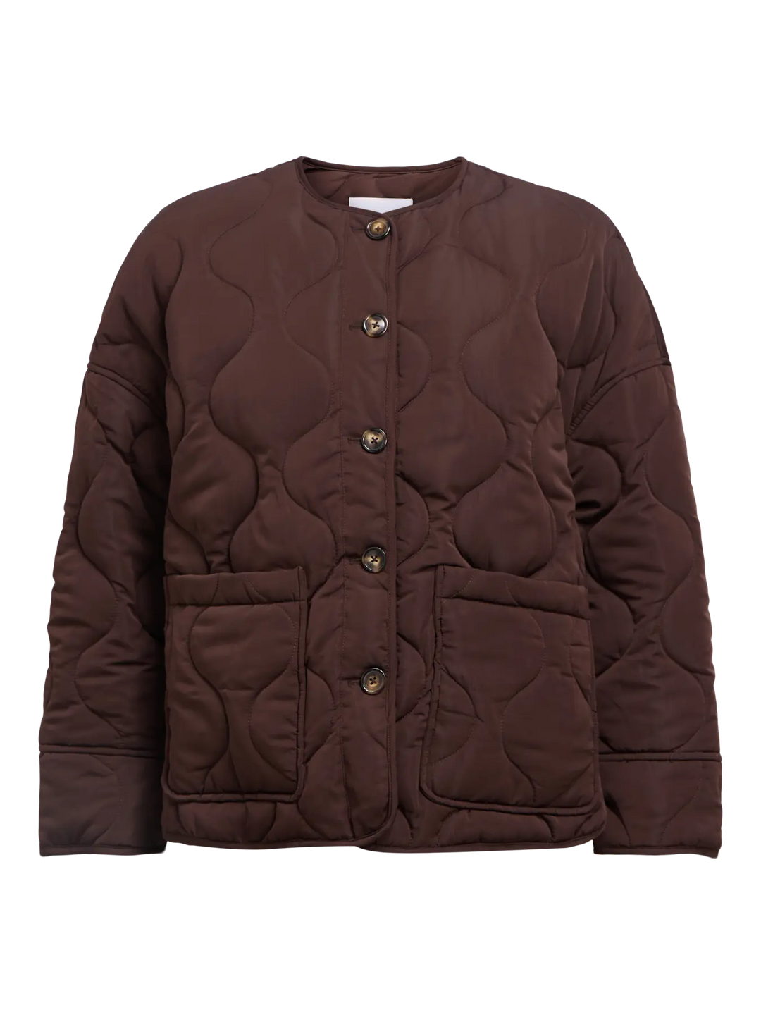 ALLIE - Quilted Jacket - Java