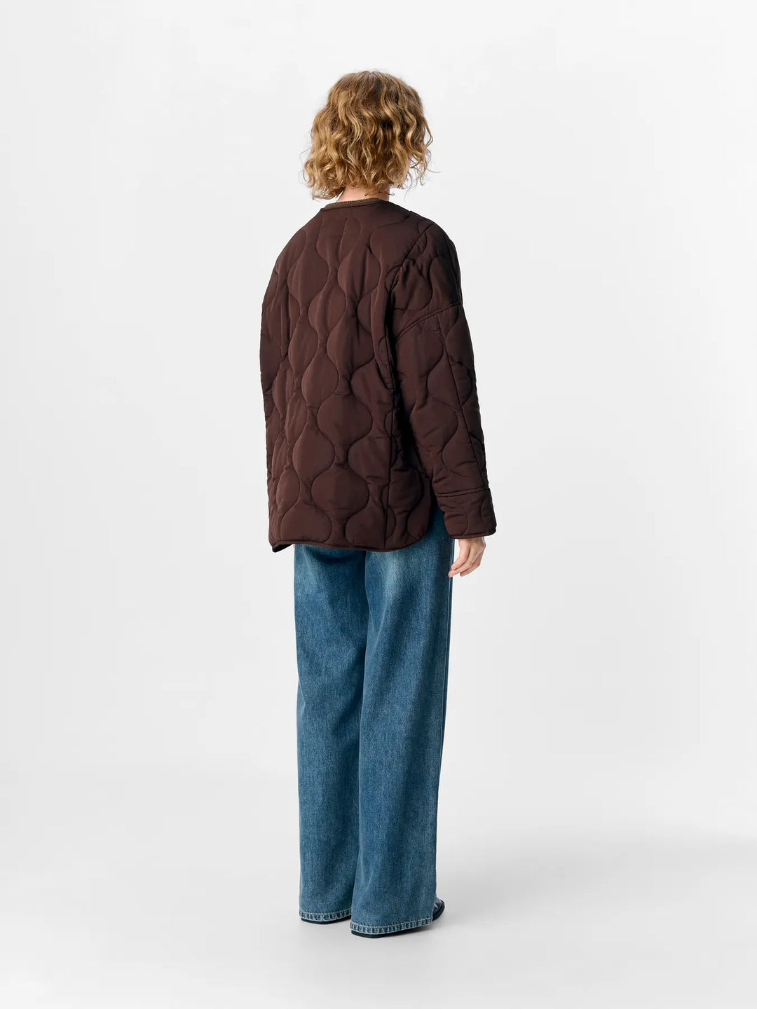 ALLIE - Quilted Jacket - Java
