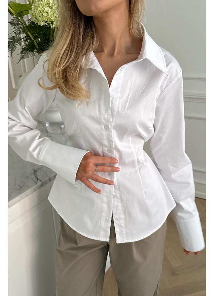 SILJA - Shirt - White