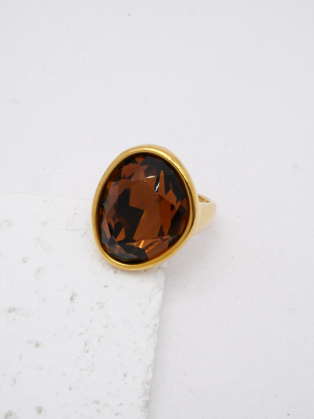 Sirgrid - Justerbar Ring - Brun