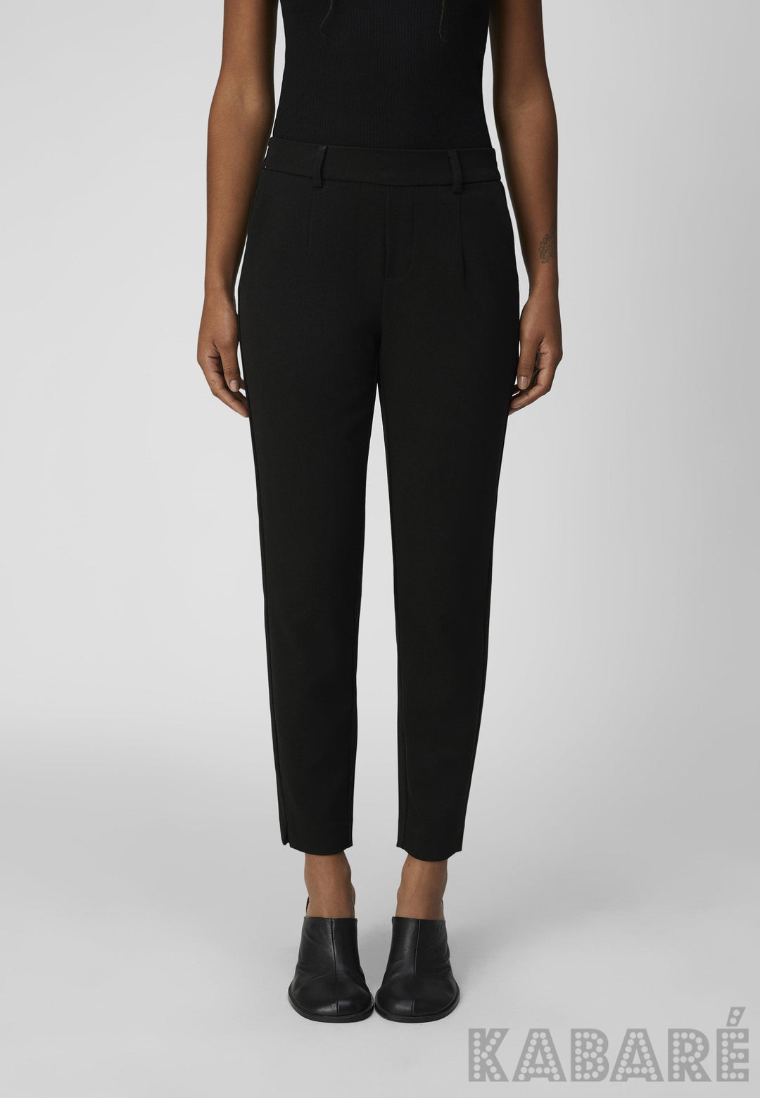 Lisa - Slim Pants - Black