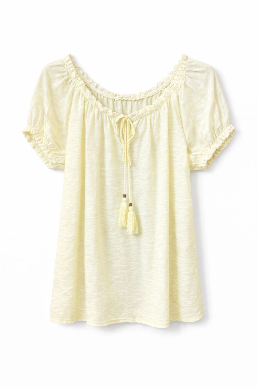 SELECTED BY KABARE - Haley - Singoalla blouse - Light Yellow