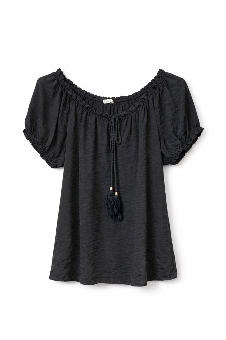 SELECTED BY KABARE - Haley - Singoalla blouse - Black