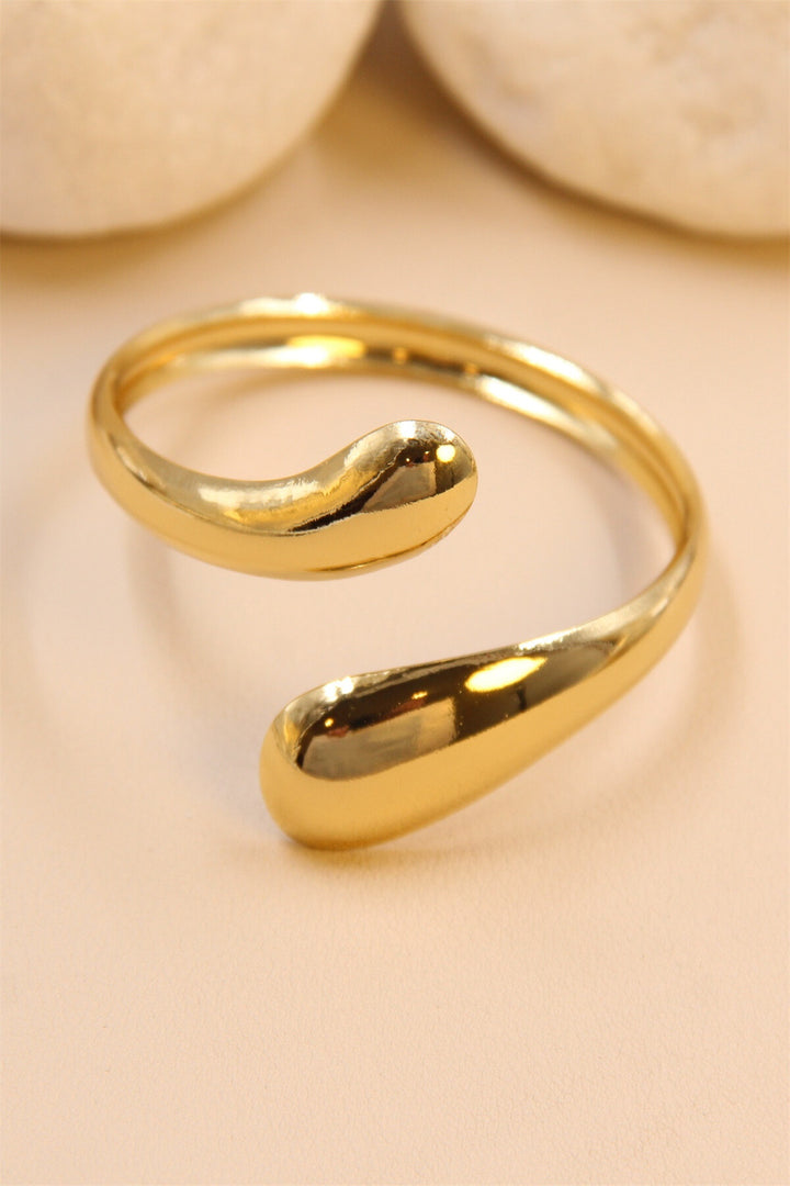BIG DROP - Stelt armband - Guld