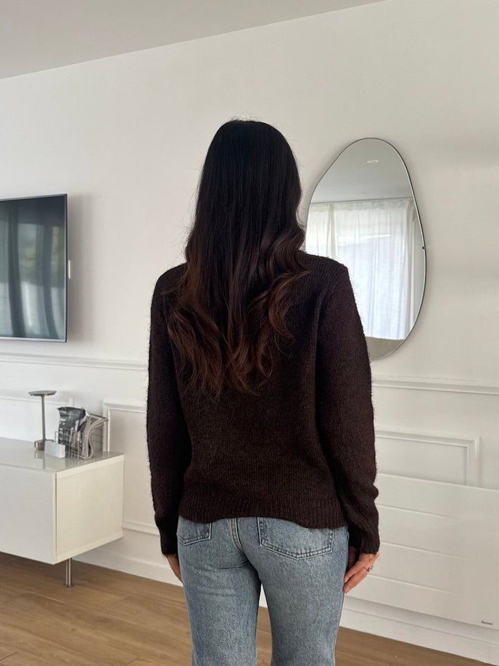 SELECTED BY KABARE - Miranda - Kofta med sned knäppning