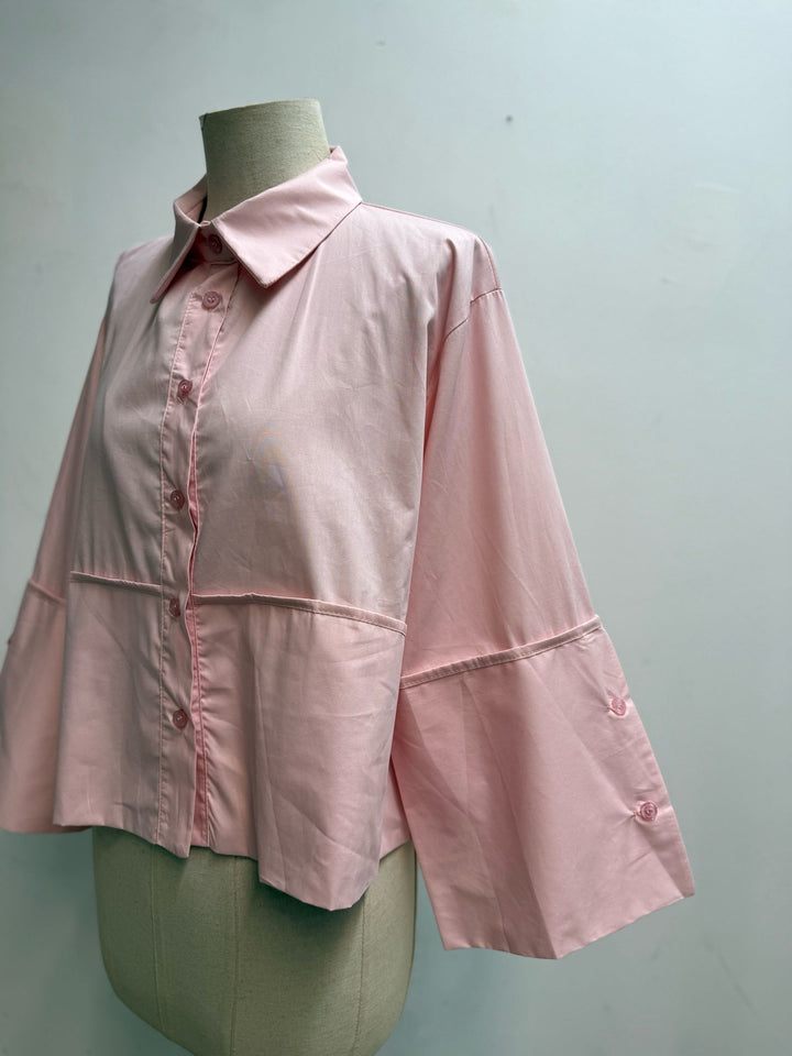 SELECTED BY KABARE - Josia - Skjorta med vid ärm - Rosa